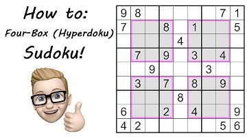 Four Box Sudoku - Rules & Playthrough