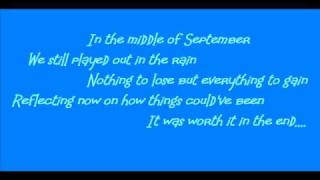 September - Daughtry (Lyrics)
