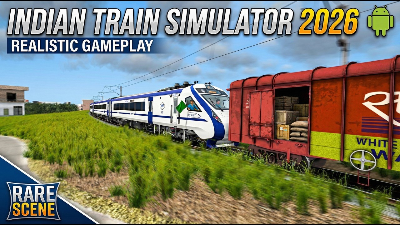 RARE SCENE: Vande Bharat + Goods Train | Most Unusual Coupling in Indian Train Simulator | TheRailSH