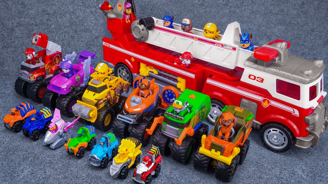 27 Minutes Satisfying with Unboxing Mystery PAW PATROL Big Rescue Truck Collection ASMR 🐾Review Toys
