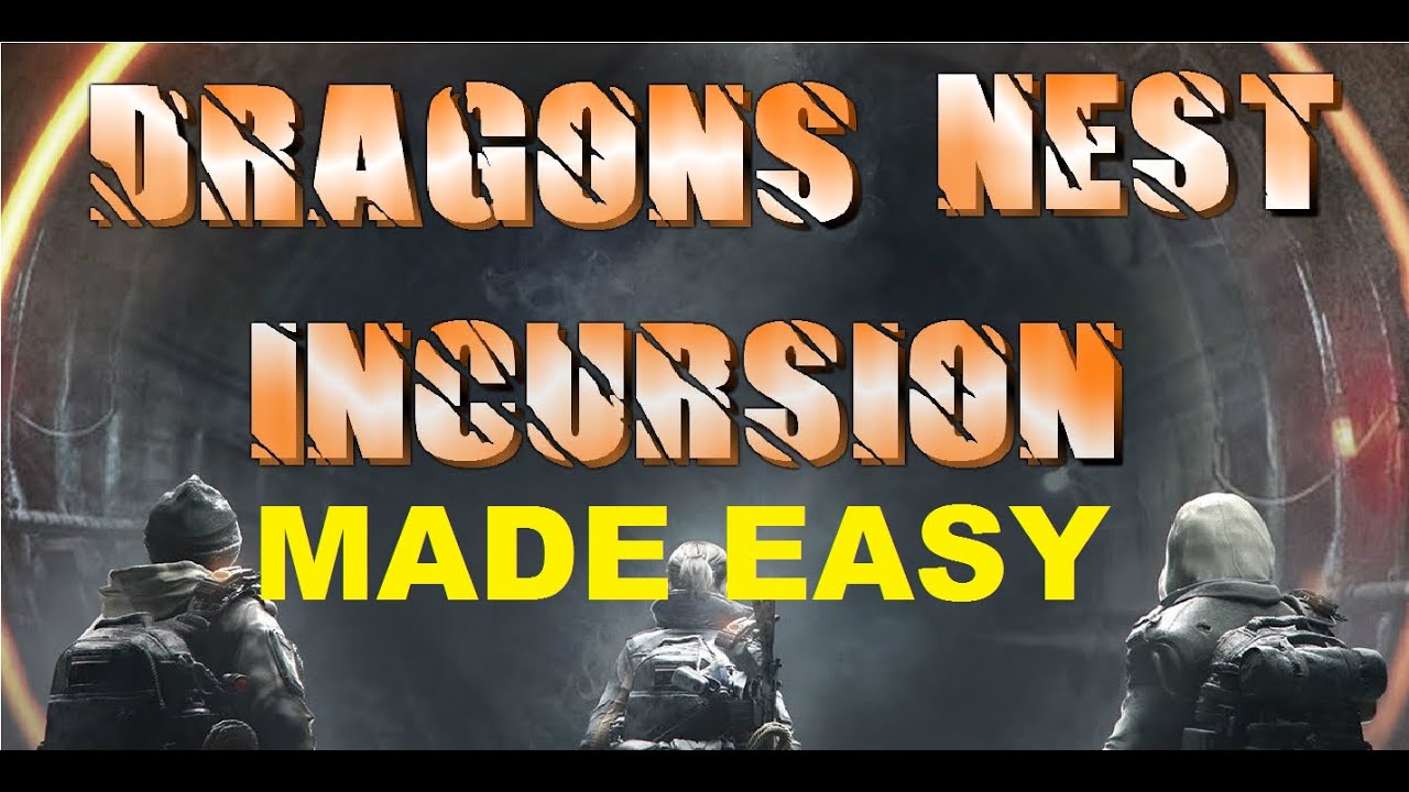 The Division - Dragon's Nest Incursion on Challenge Mode Made EASY