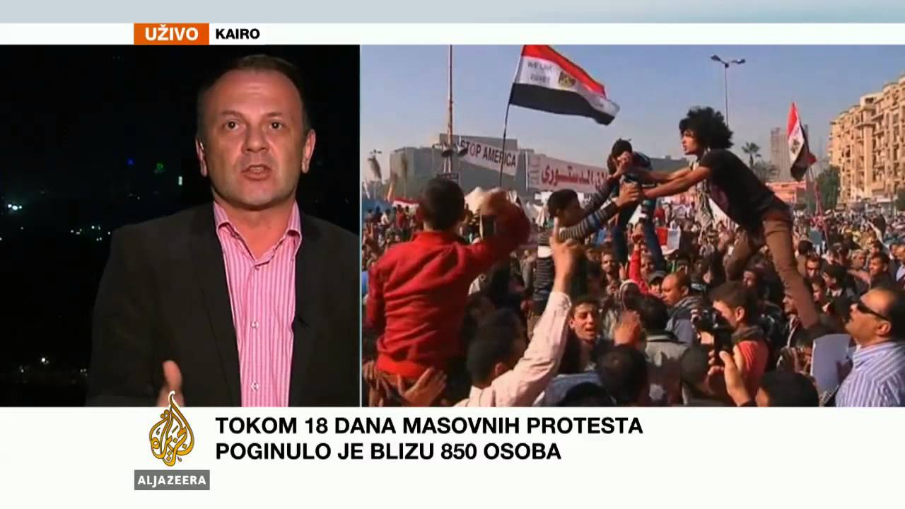 عدنان رونديتش في ذكرى الثورة المصرية - الجزيرة البلقان
