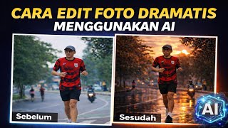 Cara Edit Foto Dramatis Menggunakan Ai  Viral Tiktok