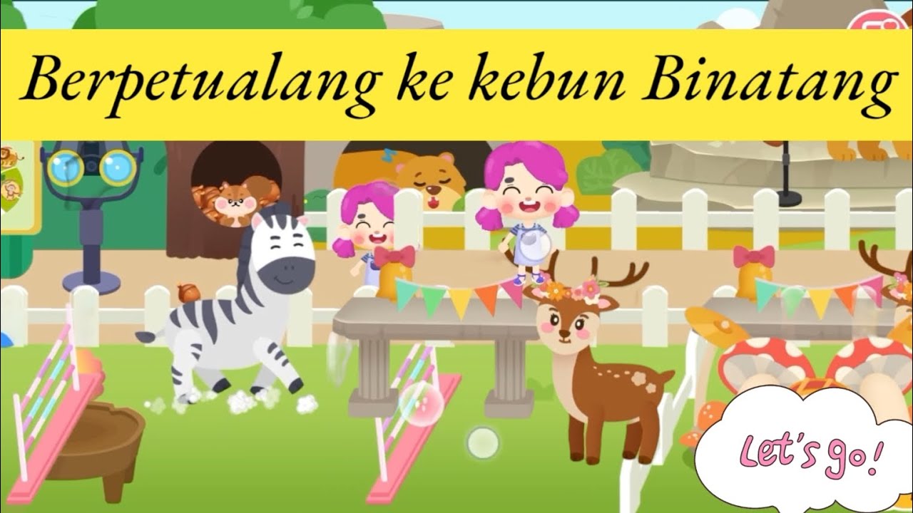 Di Kebun Binatang ada apa aja ya?!! - YouTube