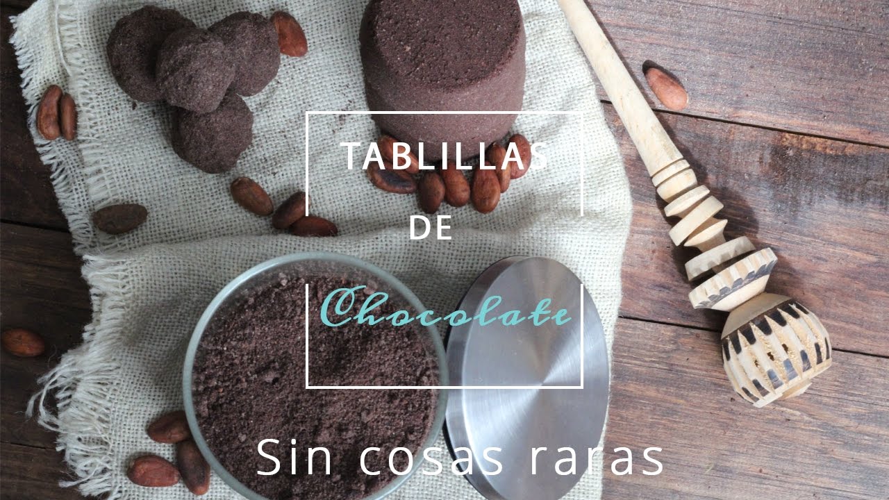Tablillas de chocolate con solo 3 ingredientes y súper fácil. Comelii