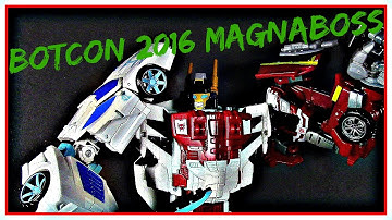 Botcon 2016 || Combiner Wars: Dawn Of The Predacus - Magnaboss