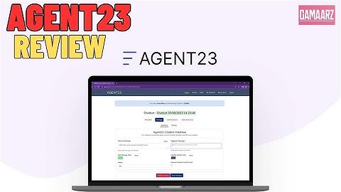 Agent23.AI Review, Demo + Tutorial I Empower your business with AI-Chatbots for enhanced customer