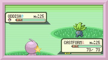 Shiny Castform after 1895 resets! Live! - Pokémon Sapphire #2