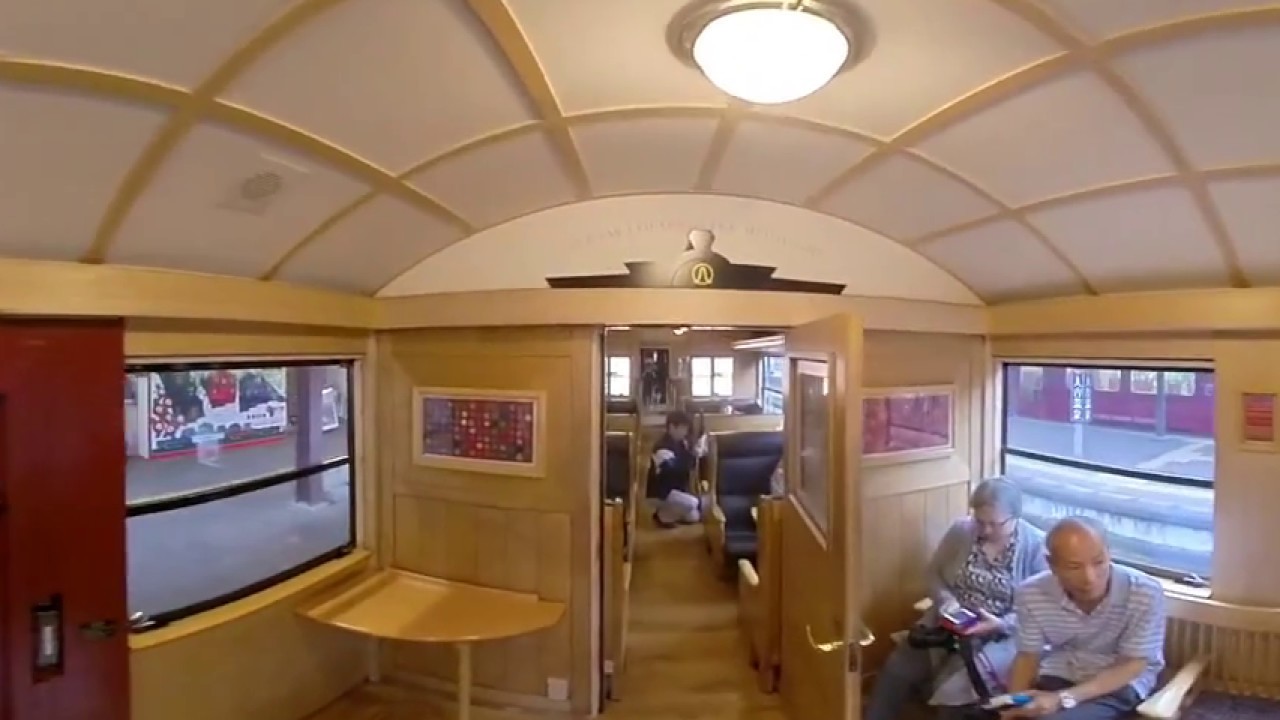 360° SL Hitoyoshi inside the train