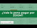 ZOOM Videoconferencias Gratis - ¿Vale la pena pagar por Zoom?