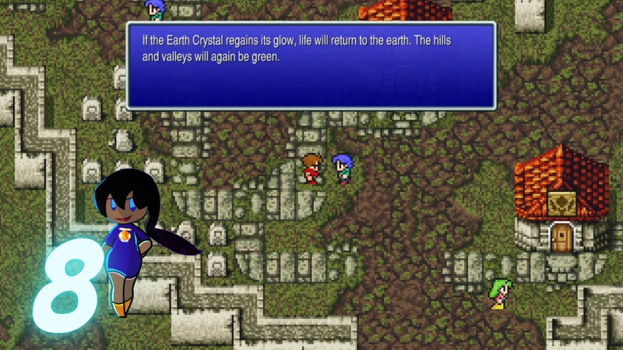 Final Fantasy 1 Blind: Pixal Remaster Ep 8: Melmond and Some Cavern of Earth