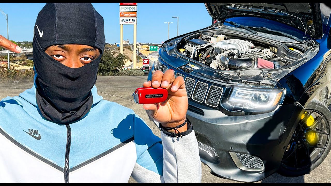 Первый раз порезался на Trackhawk