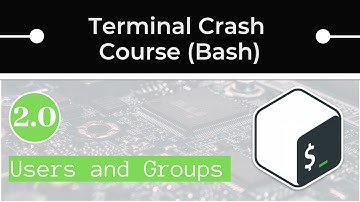 Users and Groups Bash Tutorial (Linux/Mac/Unix)