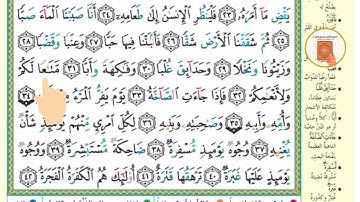 برنامج حفظ جزء عم في شهر ونصف - اليوم 42- سورة عبس2