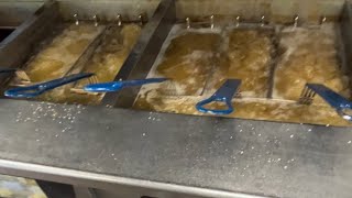 BK POV: Breakfast To Lunch Transition At Burger King | Dropping Fried Product For Specialty Board