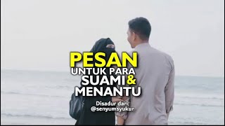 Story WA Ust Handy Bony - Pesan Untuk Para Suami Dan Menantu