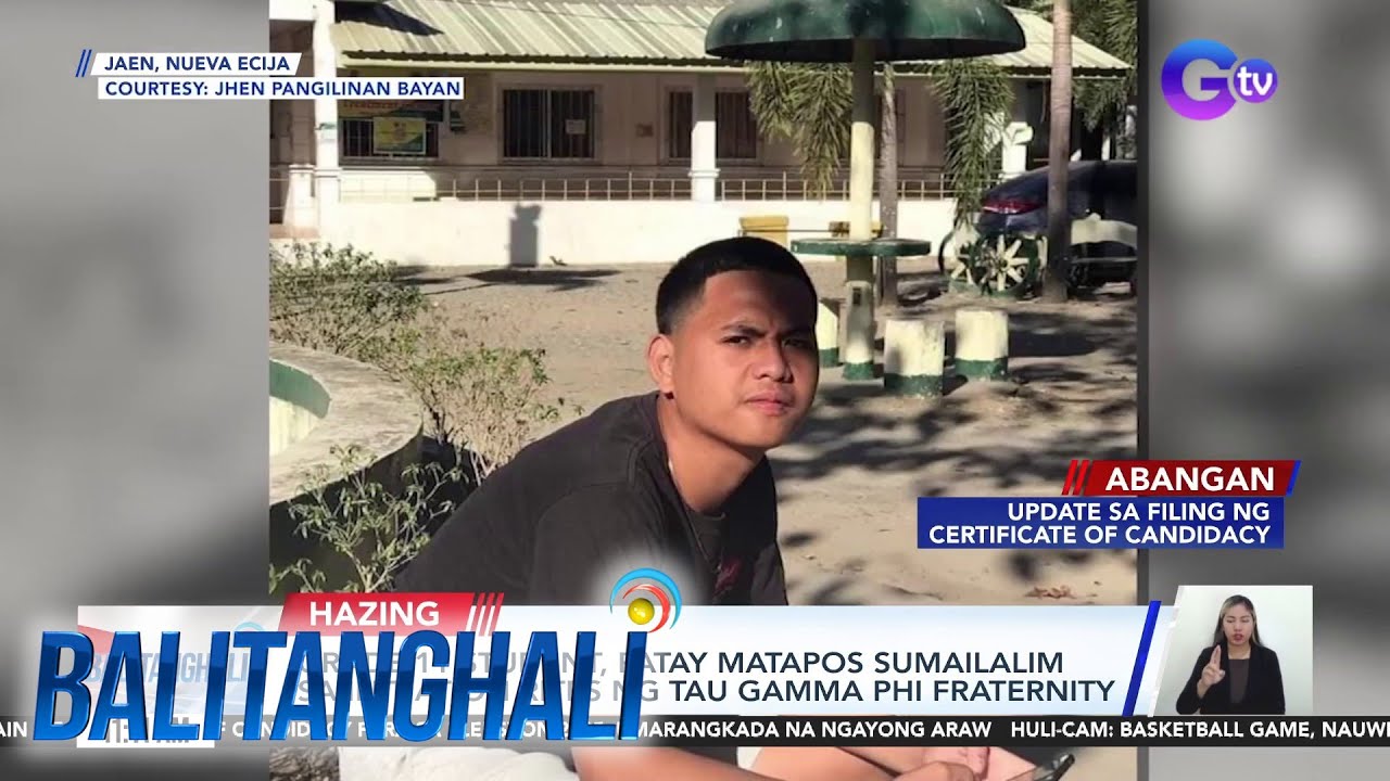 Grade 11 student, patay matapos sumailalim sa initiation rites... | Balitanghali