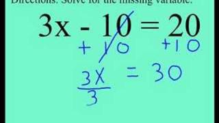 Grade 8: 2-Step Equation with Mult and Add (cmdn007)