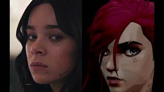 Blender Pipeline Automation with Python | Eye Movement Nuance Mapping — Vi Arcane, Hailee Steinfeld