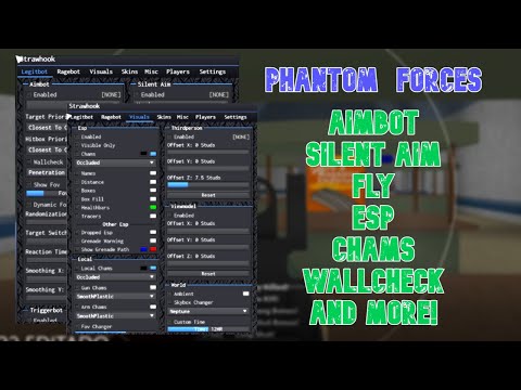 Phantom Forces Script pastebin: SUPER OP FREE MENU, AIMBOT, SILENT AIM, FLY, WALLCHECK, ANTI KICK OP