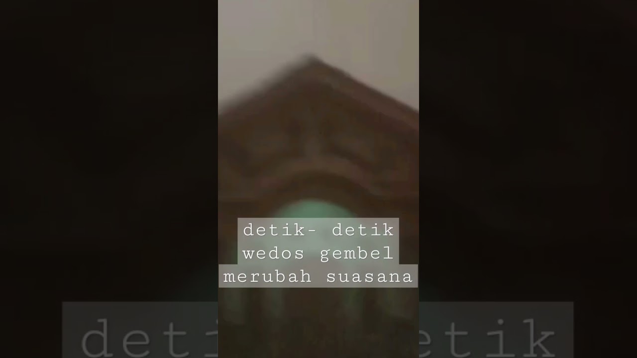 detik- detik wedos gembel menyelimuti awan, akibat letusan gunung Merapi