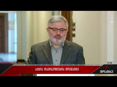 სააკაშვილის გათავისუფლების მოთხოვნით გამართულ აქციას ეხმაურებიან პოლიტიკოსები