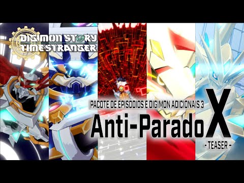 Digimon Story Time Stranger | Teaser do Pacote de Episódios e Digimon Adicionais 3: Anti-ParadoX