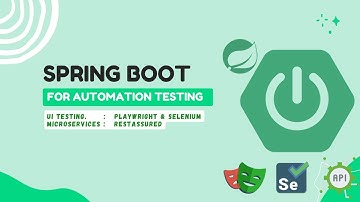 Introduction to Spring boot for Automation Testing (Selenium/Playwright/Microservices) Course 📚