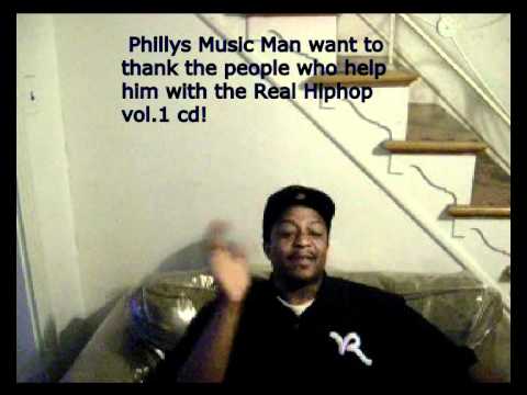 Phillys Music Man thanking the people who help him...