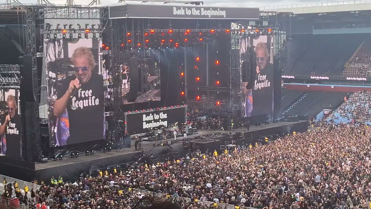 Supergroup B, (Back To The Beginning), Sammy Hagar,  Flying High Again. Villa Park, 5/7/25