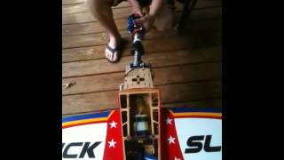 DLE 30cc startup