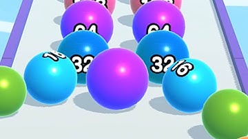 Ball Run 2048 Gameplay All Levels IOS Walkthrough Level 115 to 118