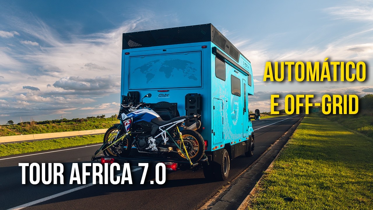 NOVO MOTORHOME AFRICA EXPEDITION 7.0!! O Lançamento Globe automático e com autonomia energética!