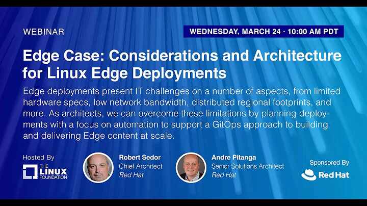 LF Live Webinar: Edge Case: Considerations and Arc...