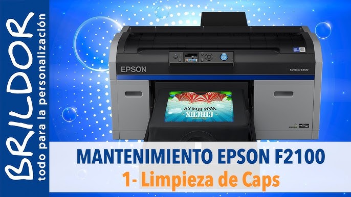 Impresora de camisetas Epson F2100 DTG / Precio y características 