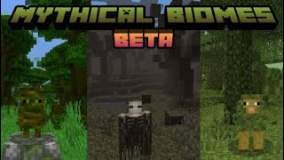 MYTHICAL BIOMES ADDON 1.19+ | MINECRAFT BEDROCK