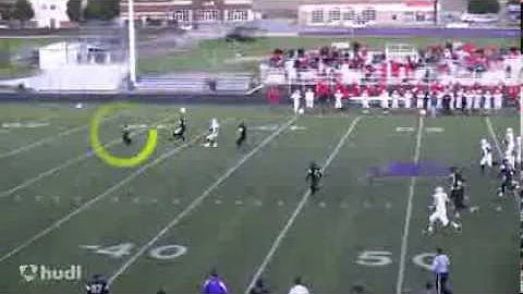 Ryan Absher 2013 Varsity Football Highlights