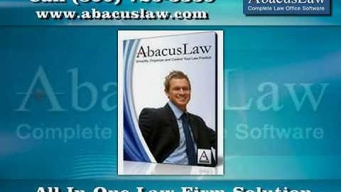 Law Software in San Diego CA - Abacus Law