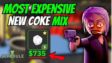 BEST Coke Mix Recipe in Schedule 1 | Most Expensive Coke Mix in Schedule 1