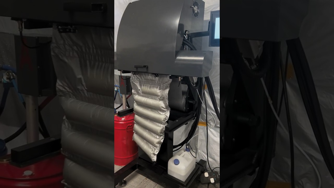 Polyurethane foam packaging production equipment