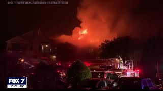 Massive fire displaces 27 Central Texans
