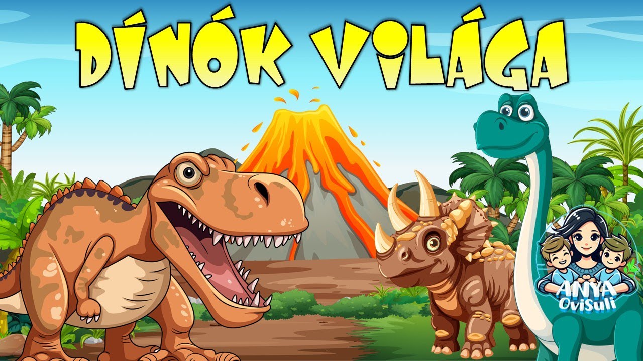 Dínók világa #gyerekeknek #dinoszaurusz #oktatóvideó #ismeretterjesztő #mese #tanuljunkegyütt #ovi