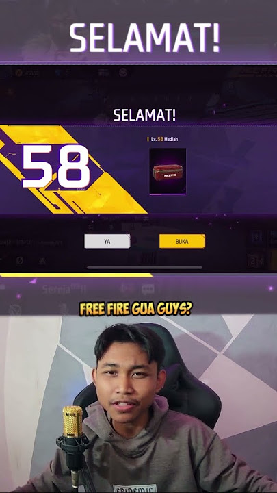 naik level bisa dapet item old ff ?!!? #shorts