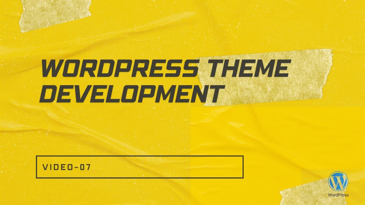 Beginner WordPress Theme Development | Featured & Recent Post, Blog ...