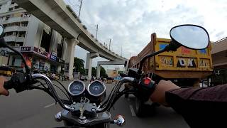 Hyderabad Roads - Royal Enfield Thunderbird 500 - Gopro Hero 6