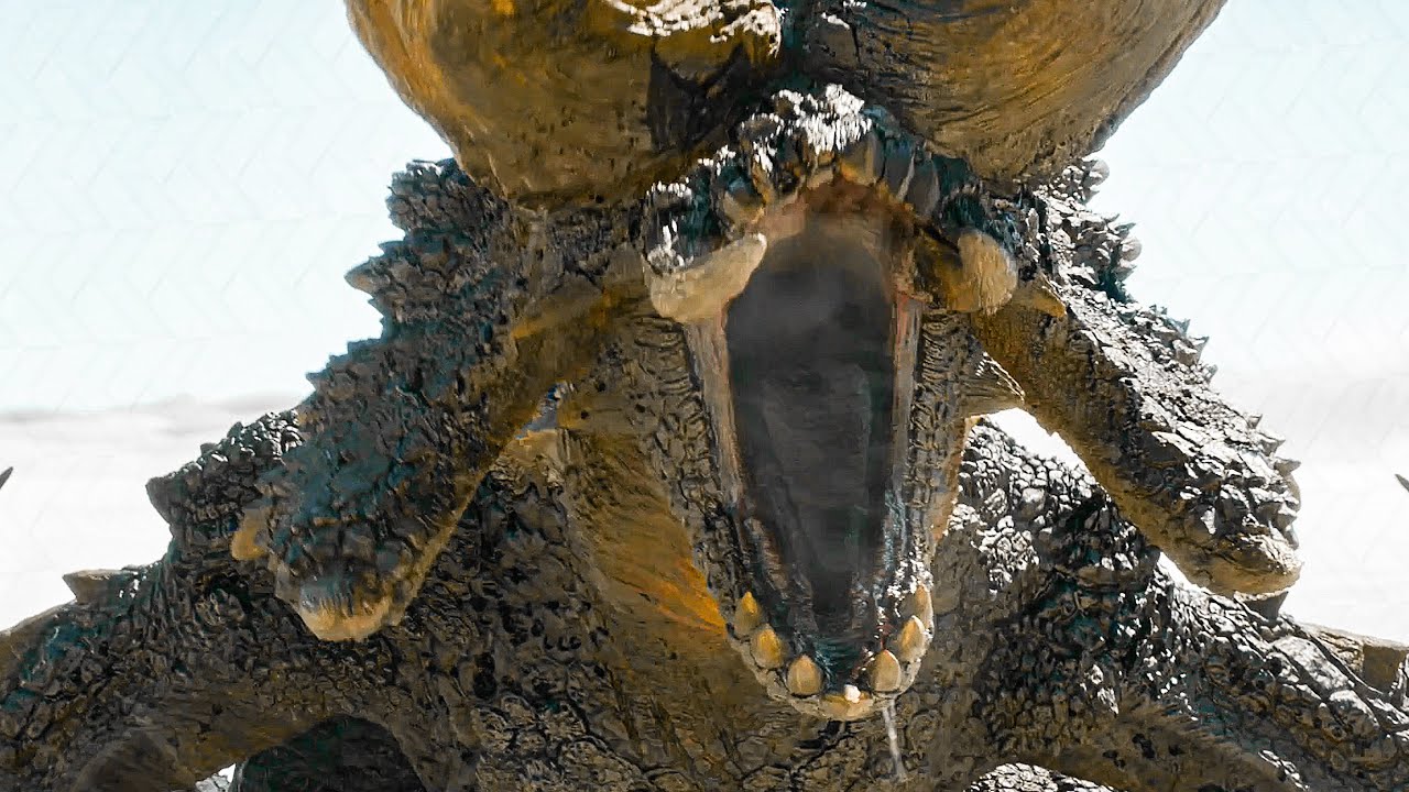 Artemis Faces The Ferocious Diablos | Monster Hunter (Milla Jovovich)