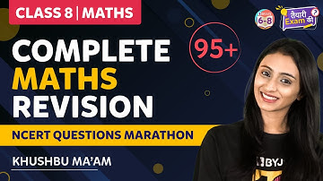 Complete Maths Revision Class 8 | NCERT Questions Marathon 🎯 तैयारी Exam की