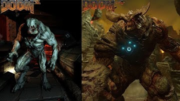 DOOM 3 VS The New DOOM 4 (Graphics Comparison)