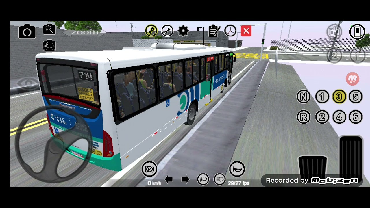 Linha 714 Jardim violeta x Bangu via Marmiari (PBSU) 🎮🚍