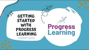 Getting Started with Progress Learning Tutorial